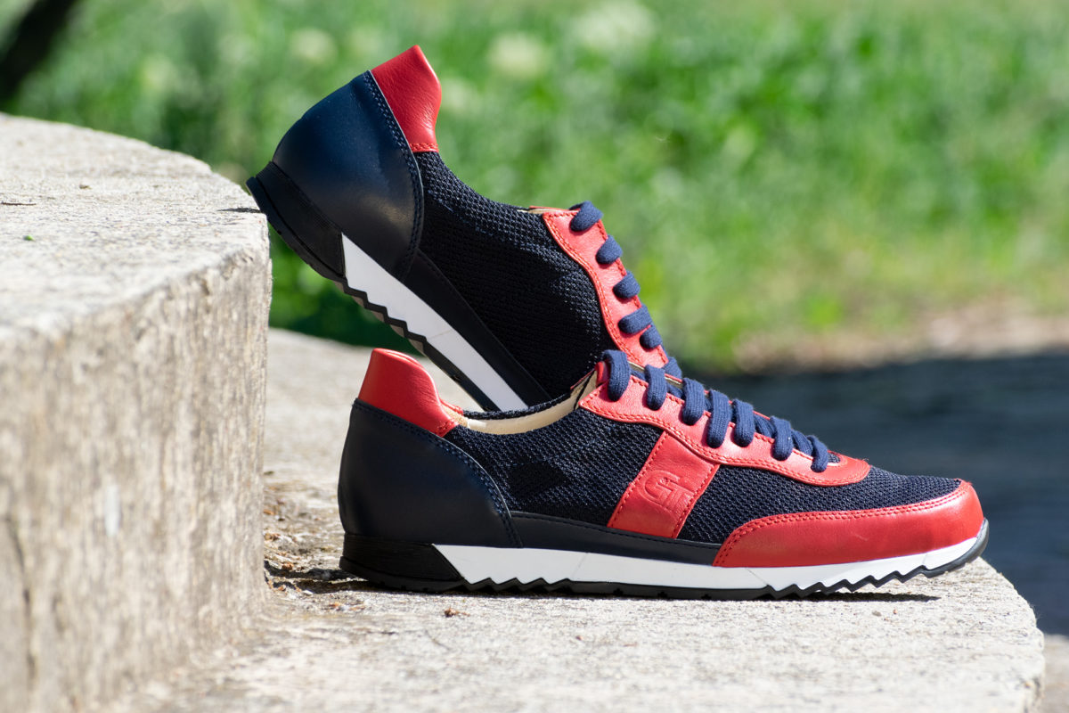 G&T Aktív Óceán Textil - Piros sportcipő
