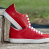 G&T Trend Piros sneaker cipő valódi bőrből