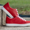 G&T Trend Piros sneaker cipő valódi bőrből