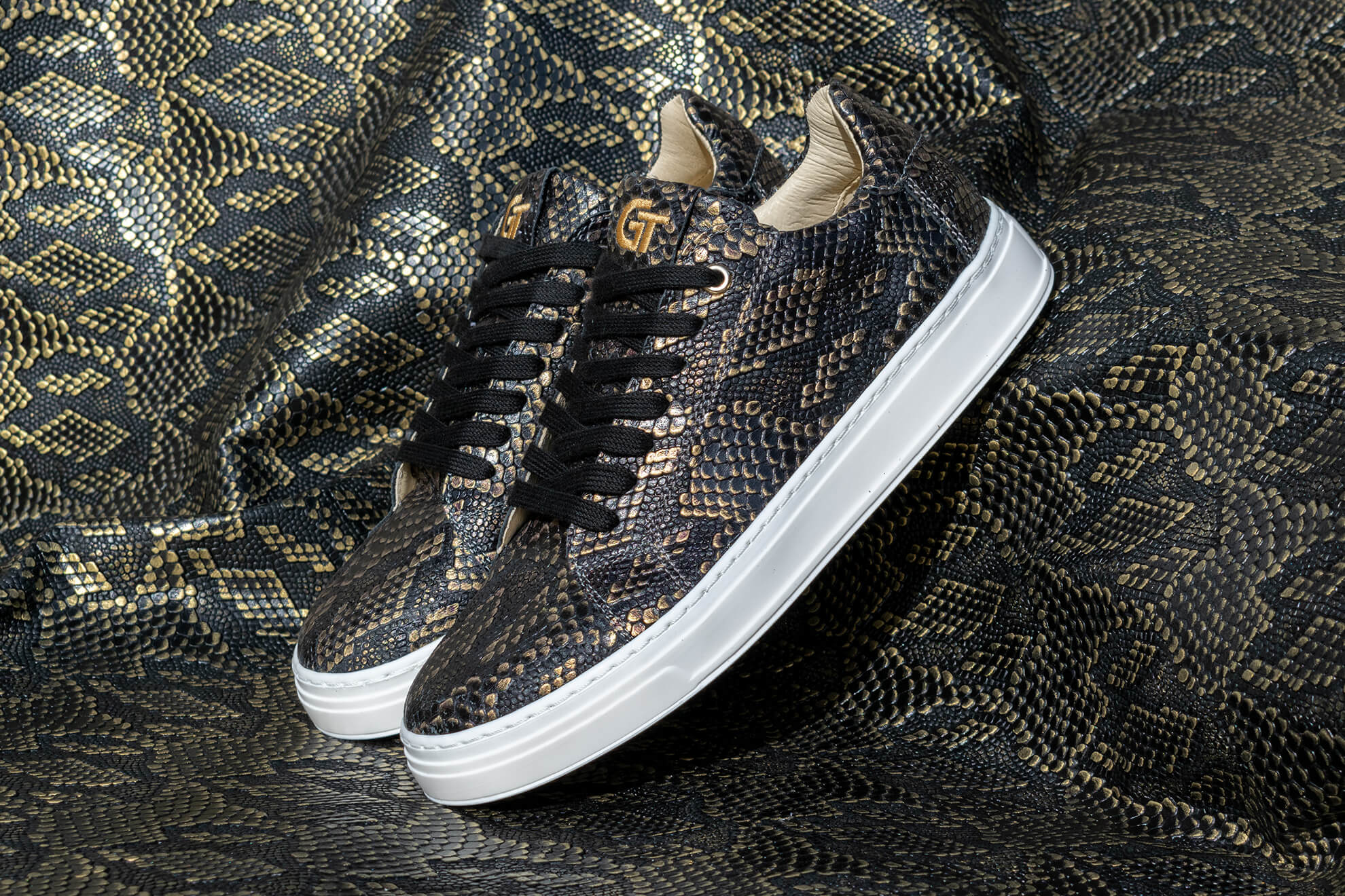 G&T Elit Bronz Piton sneaker
