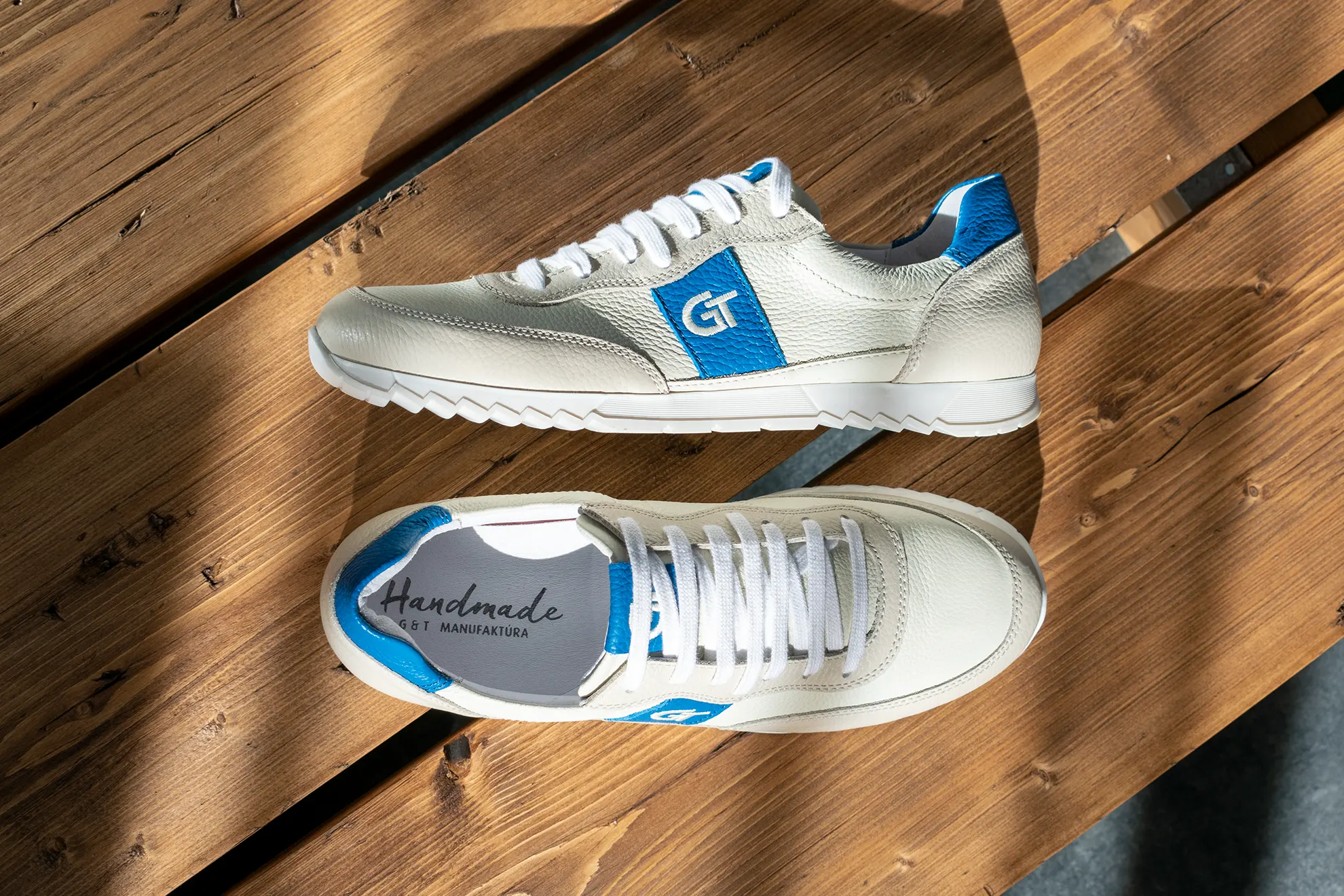 G&T Aktív Kréta bőr sportcipő