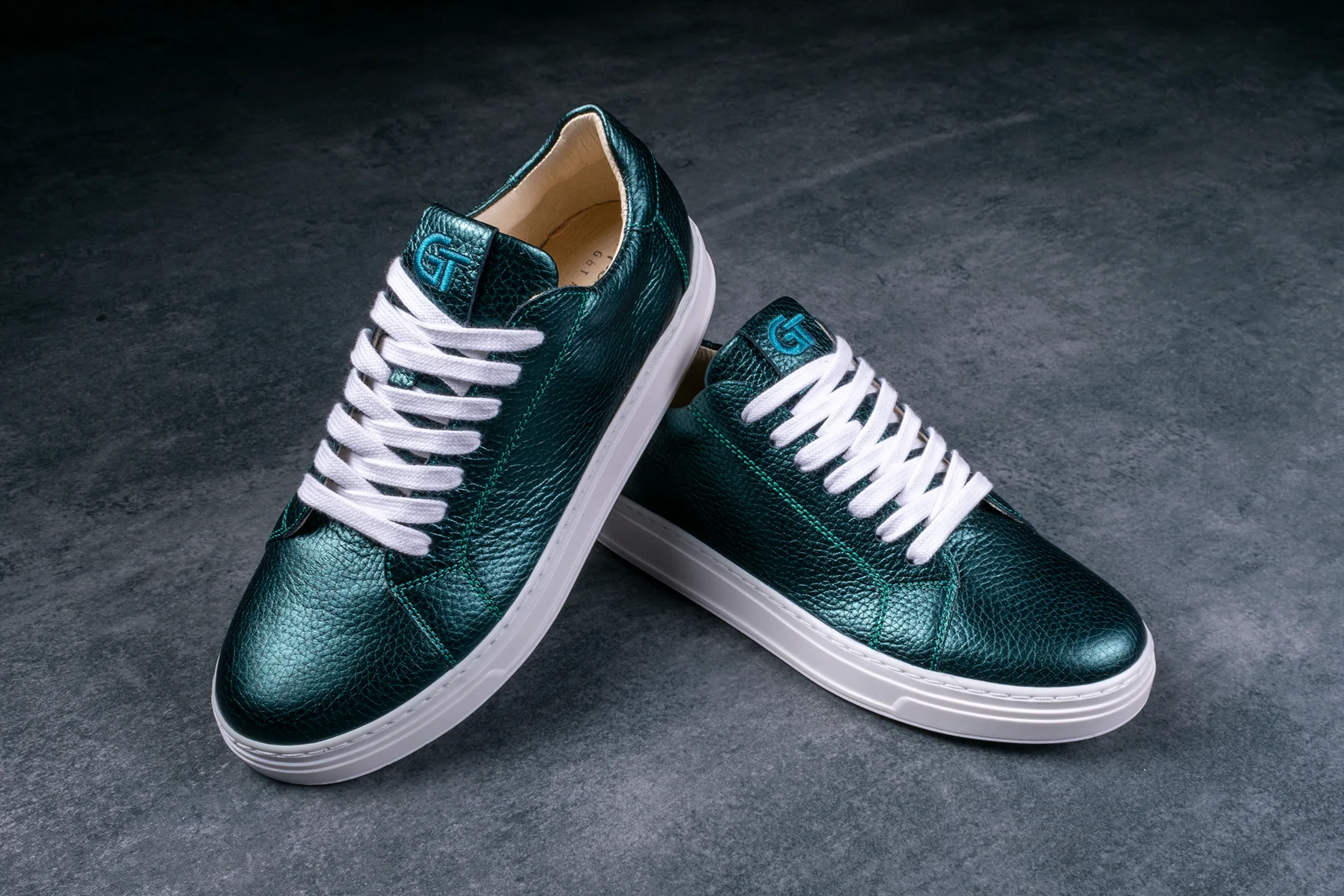 G&T Elit Metál Smaragd női sneaker