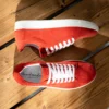 G&T Elit Piros Velúr sneaker