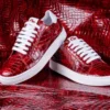 G&T Elit Shiny Red Croc sneakert