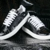 G&T Elit Black&White Croc sneaker