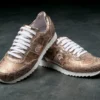 G&T Exkluzív Rosegold Piton bőr sportcipő
