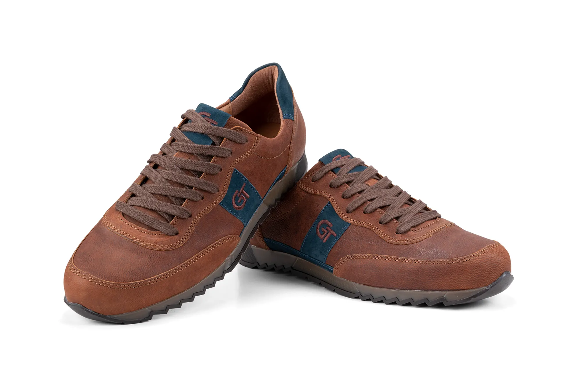 G&T Aktív Vintage bőr sportcipő