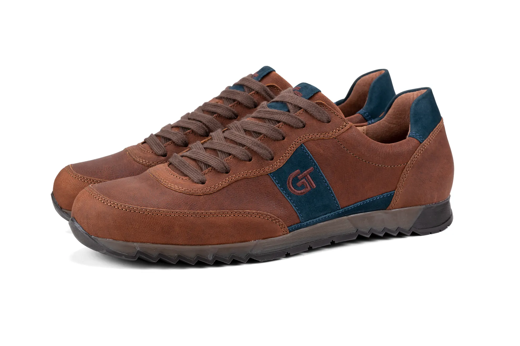 G&T Aktív Vintage bőr sportcipő