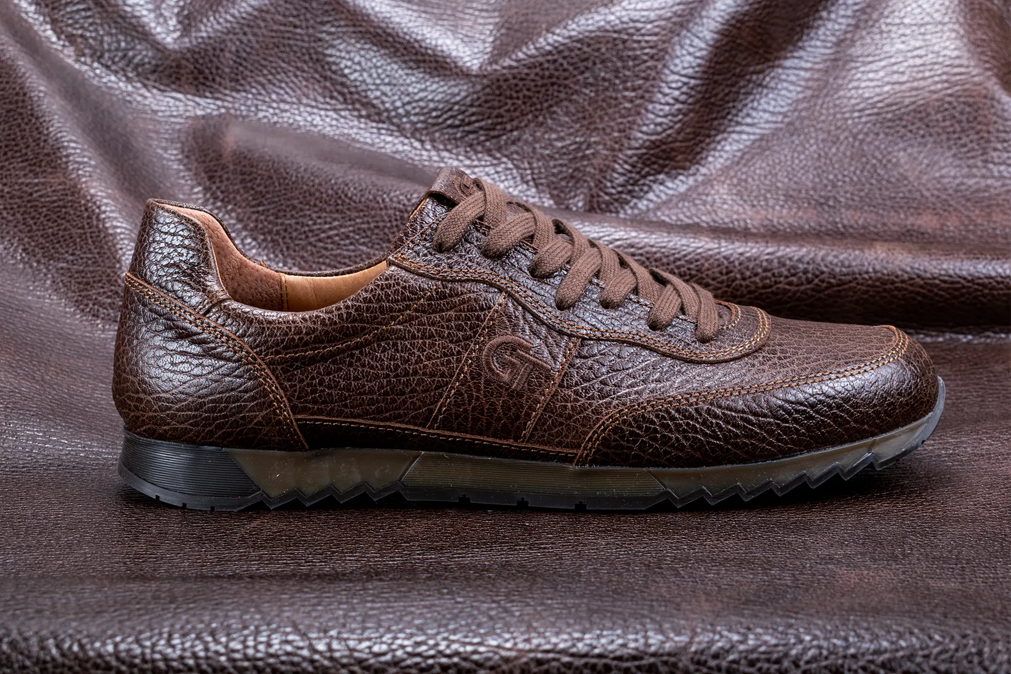 G&T Aktív Heritage - Limitált, sorszámozott bőr sportcipő