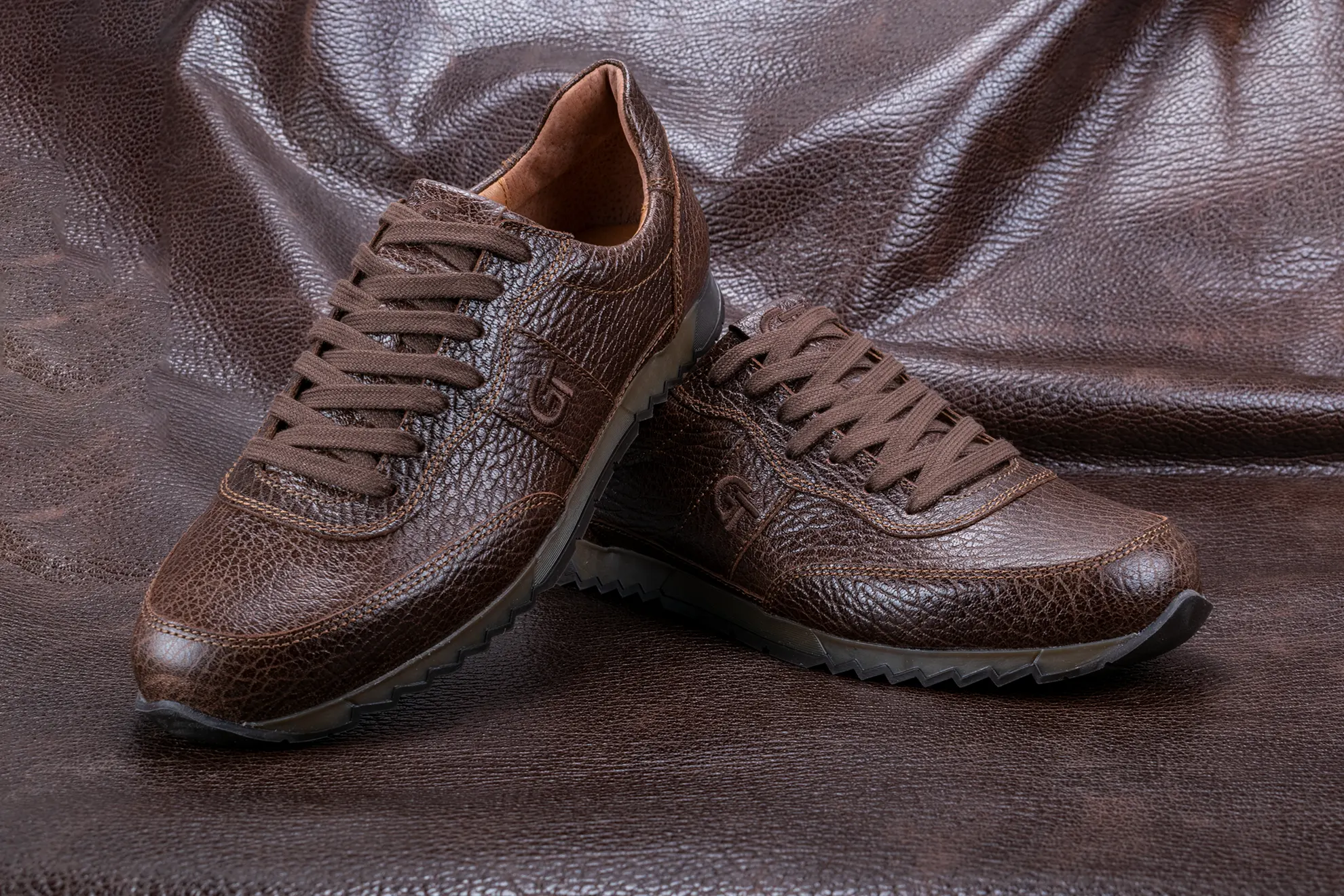 G&T Aktív Heritage - Limitált, sorszámozott bőr sportcipő