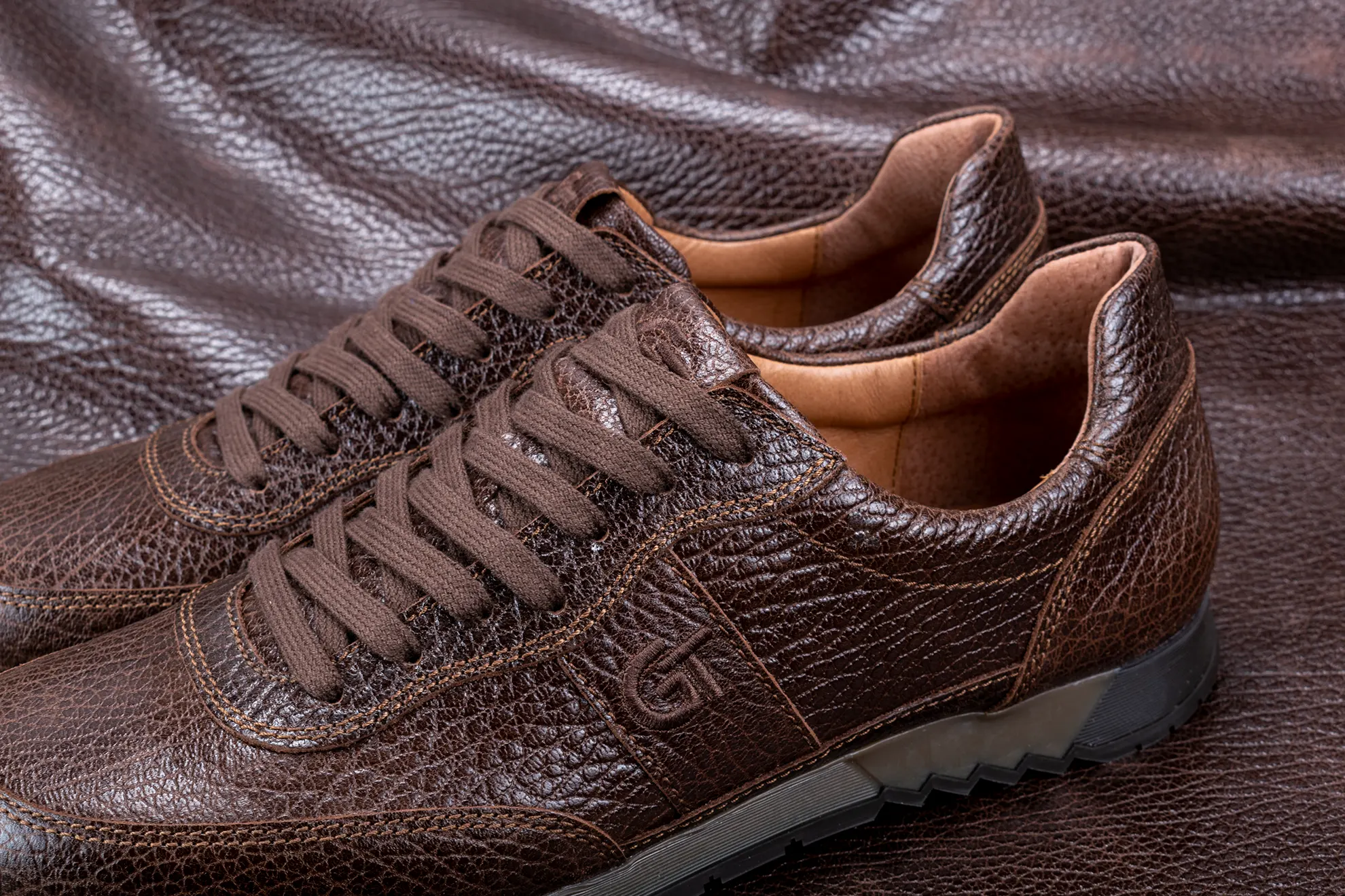 G&T Aktív Heritage - Limitált, sorszámozott bőr sportcipő