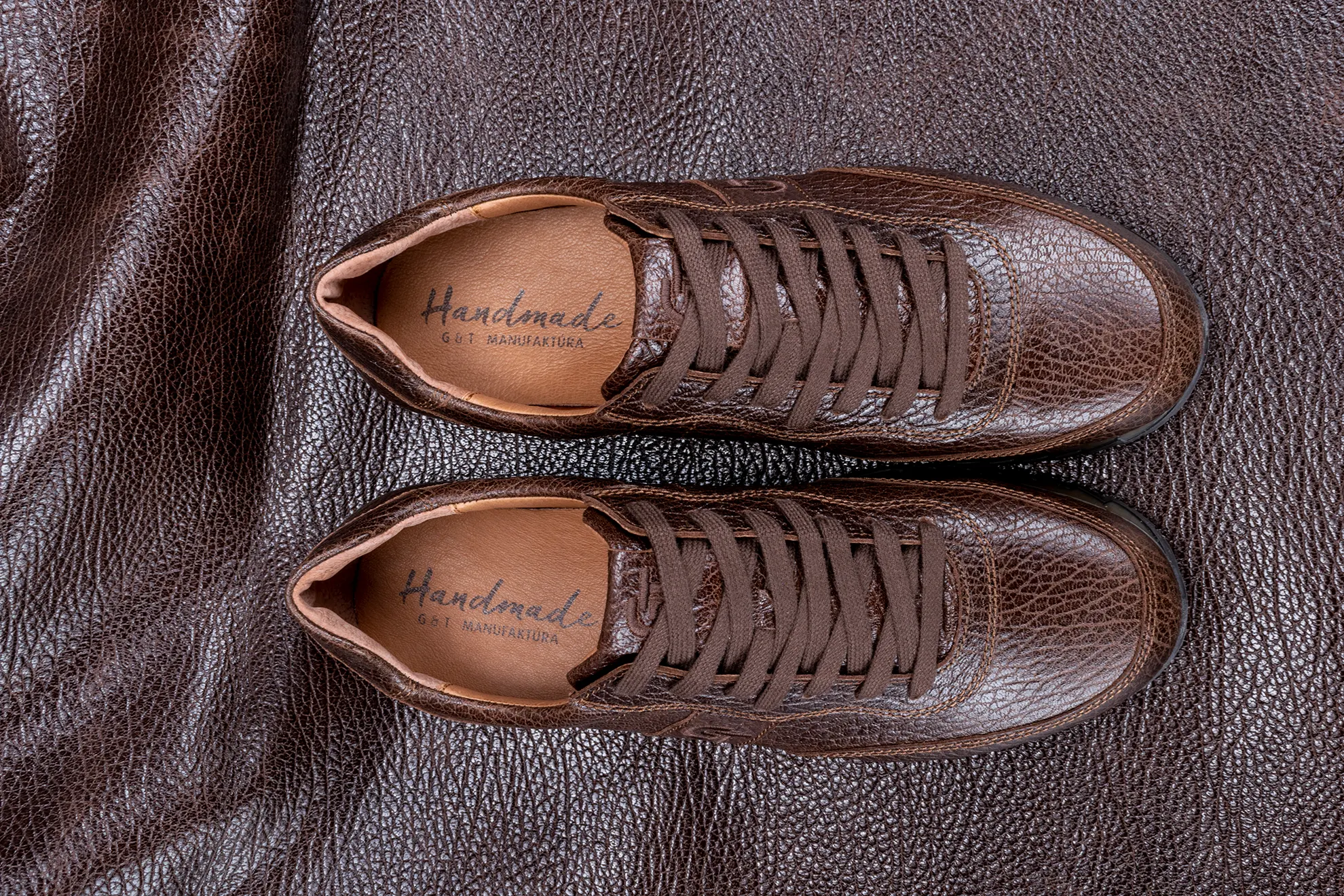 G&T Aktív Heritage - Limitált, sorszámozott bőr sportcipő