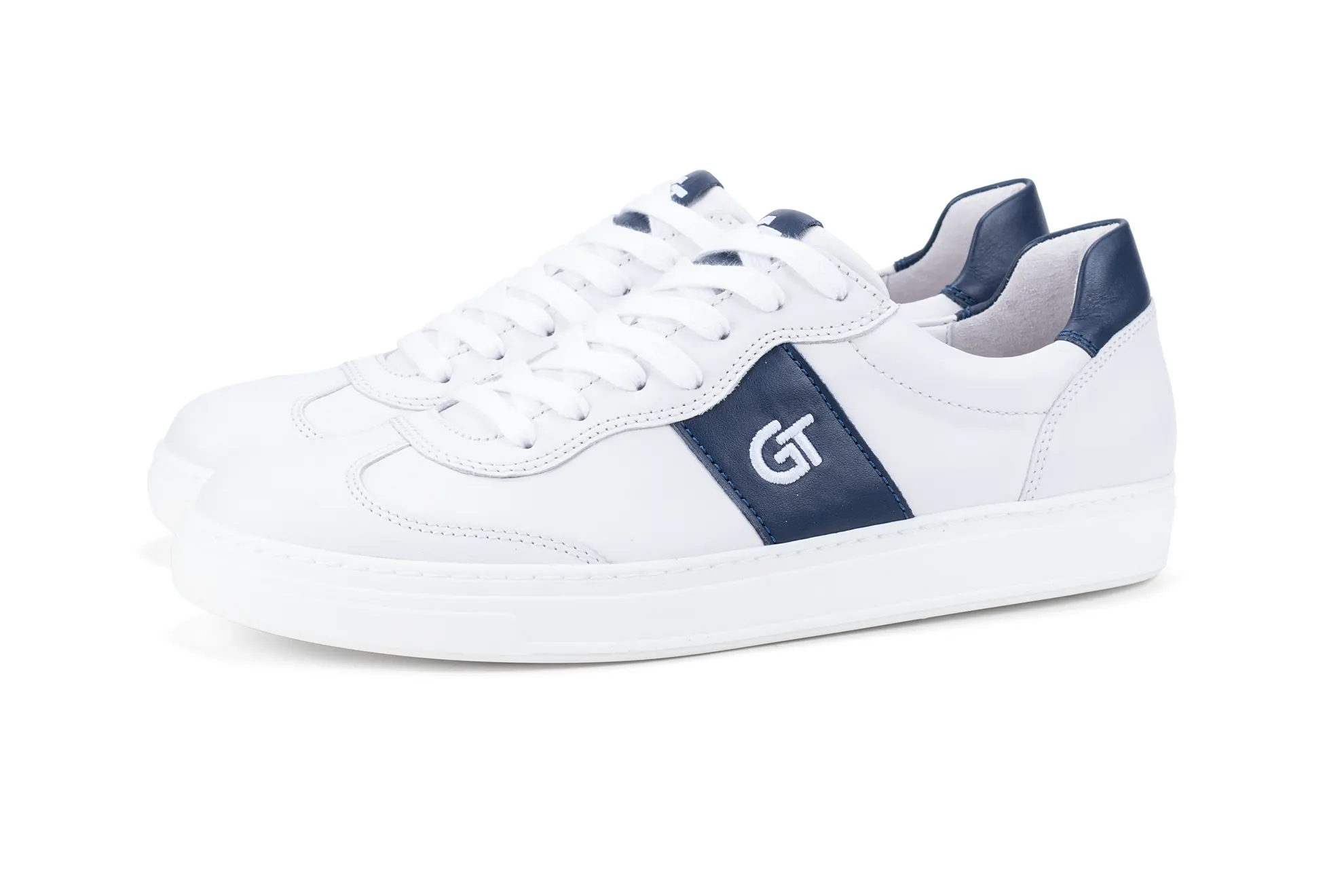 G&T Street Fehér - Óceán bőr sportcipő
